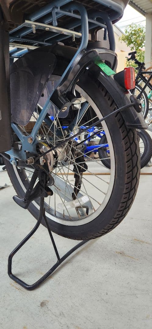 送料込　電動アシスト自転車 TDH-408L PELTECH　チャイルドシート付