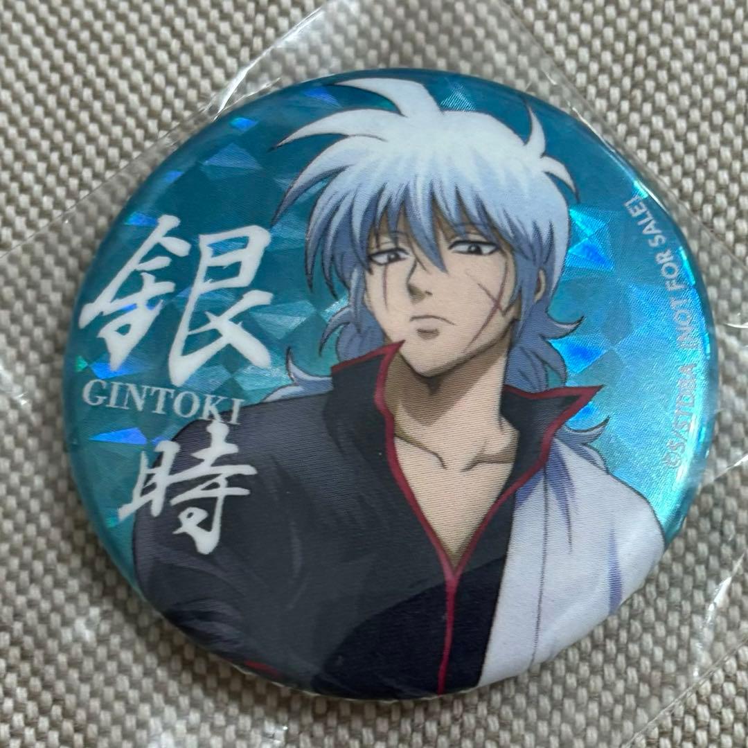 銀魂　アニプレックス　Blu-ray DVD 特典　ホログラム缶バッジ　坂田銀時