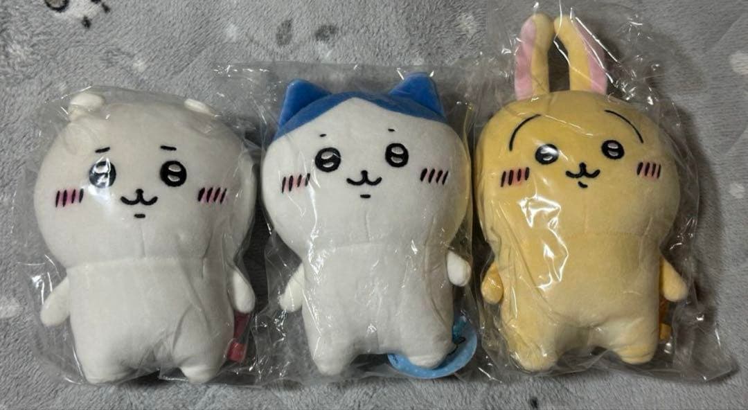 ちいかわ　ぬいぐるみ(S)　3種セット