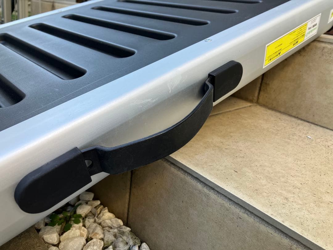 犬用スロープ アルミ製伸縮式ペットスロープ