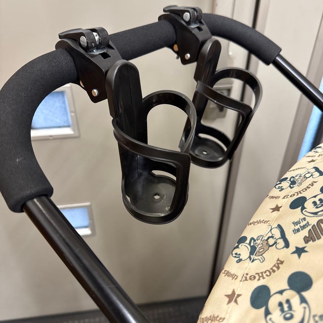 カインズ ディズニー ミッキー ペット用カート カップホルダー2個付き