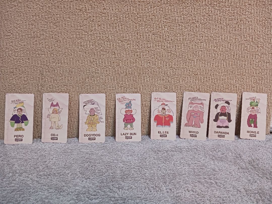 POPMART coolrainLABO Oh Face シリーズ　フルセット