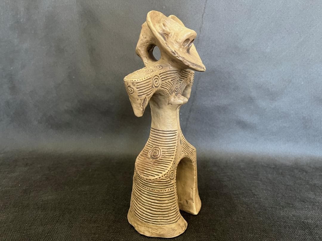 ハート形土偶70％サイズ複製品