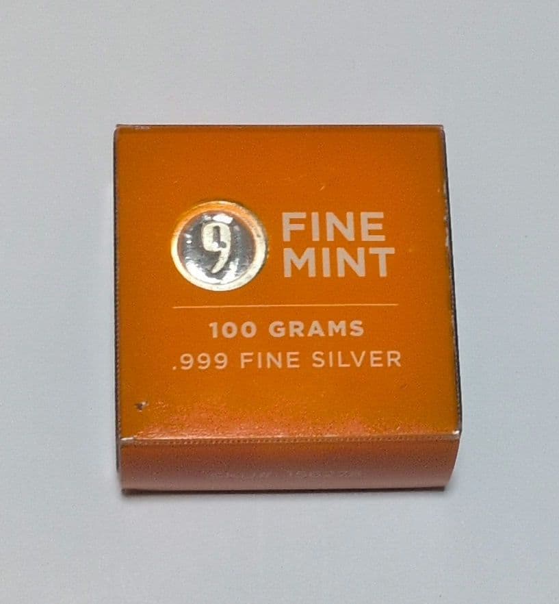 FINE MINT 100グラム・シルバーバー