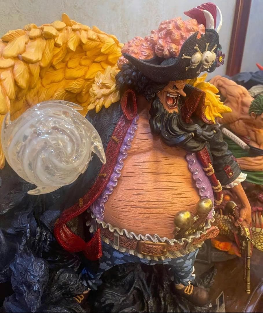 ワンピース Ls 黒ひげ 1/6版 ガレージキット ガレキ スタチューフィギュア