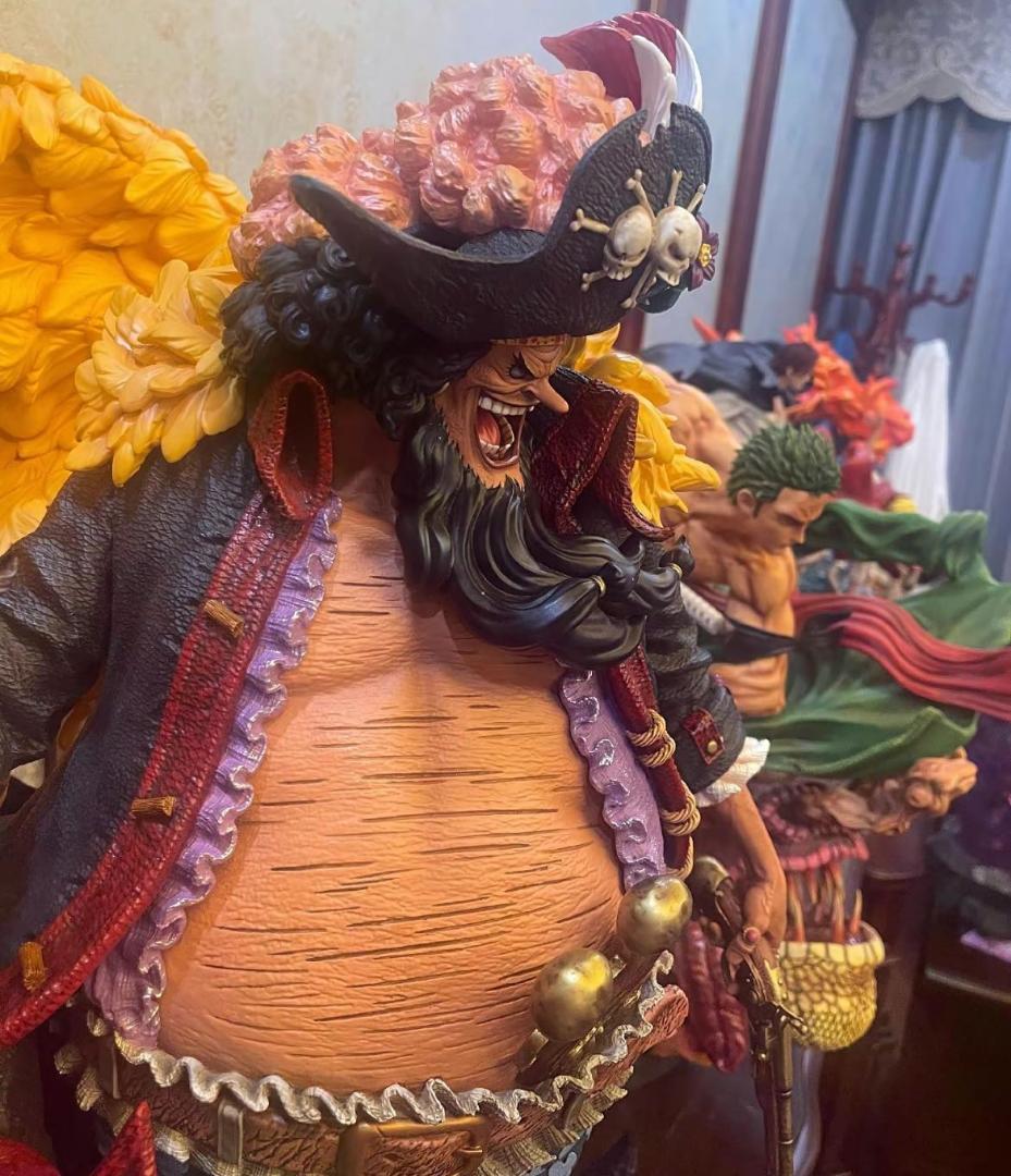 ワンピース Ls 黒ひげ 1/6版 ガレージキット ガレキ スタチューフィギュア