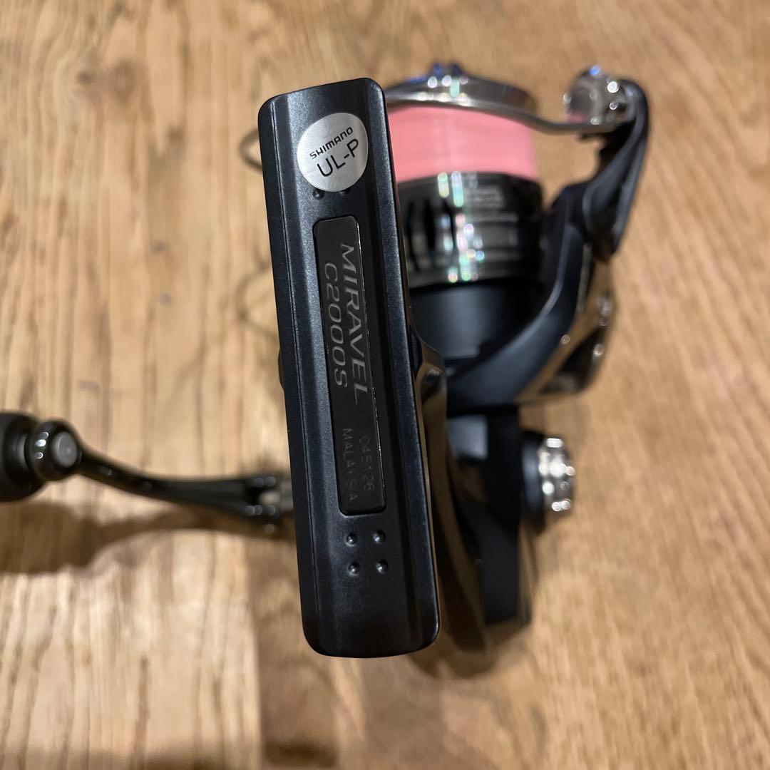 限定値下　SHIMANO 22ミラベル C2000S 美品　ベアリング２個追加