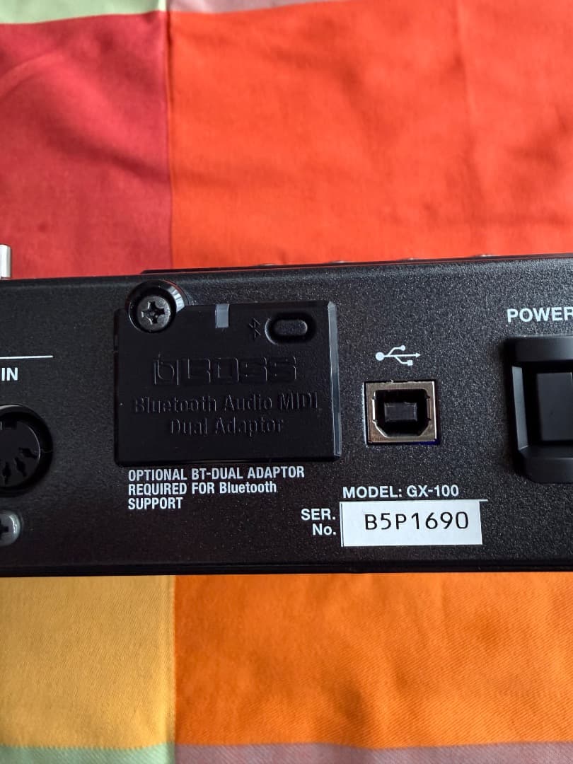 BOSS GX-100 マルチエフェクター　BTアダプター（BT-DUAL）付き