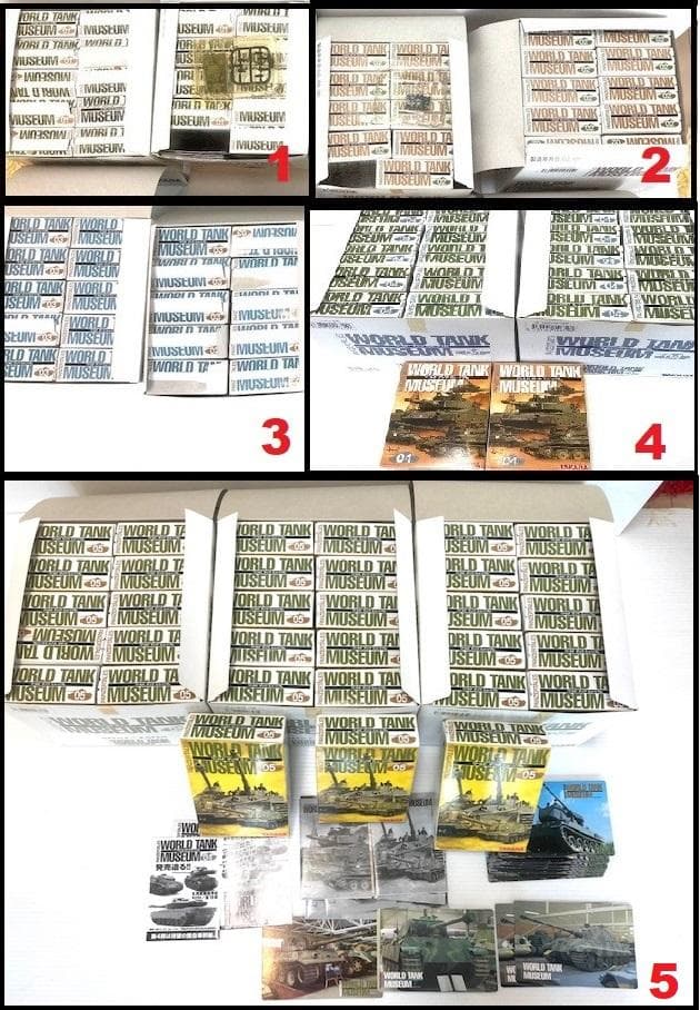WORLD TANK　MUSEUM　By Takara　制作　海洋堂　2003年
