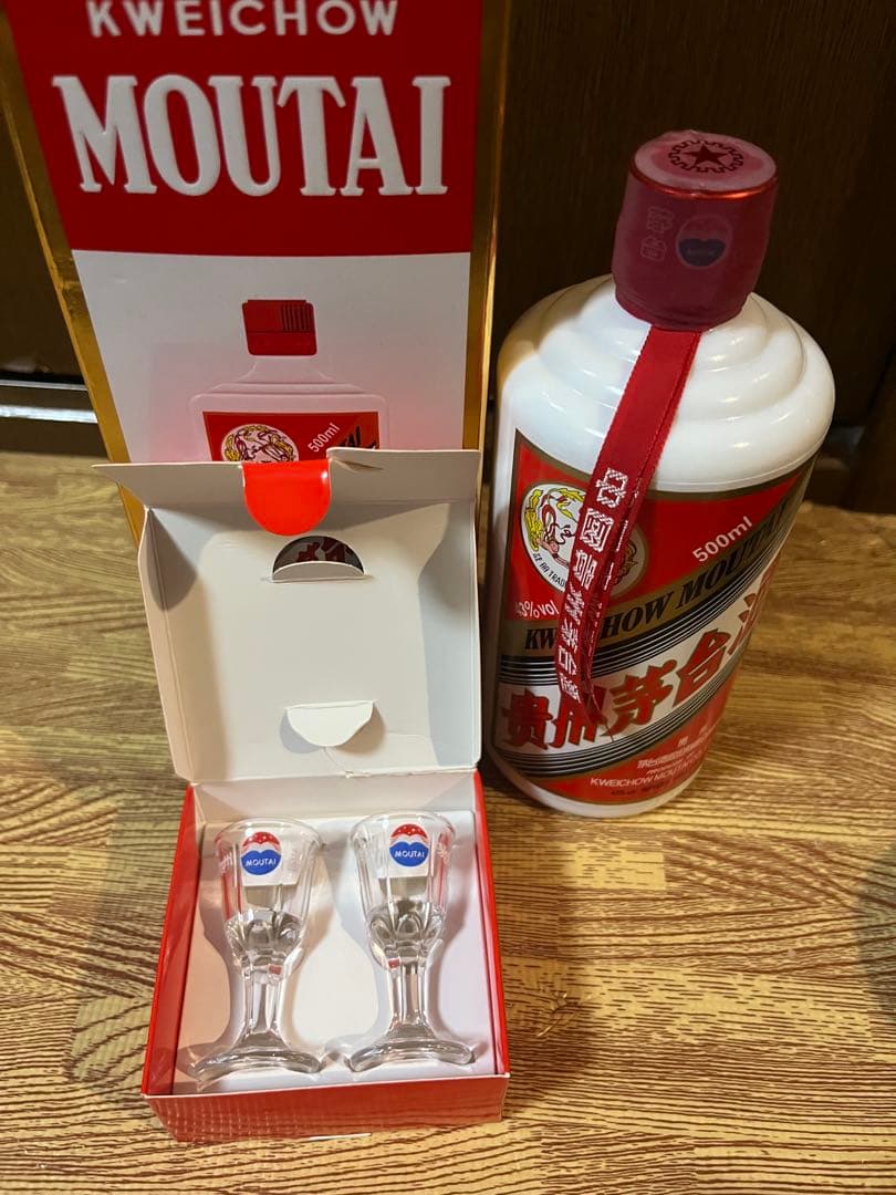 J*様 貴州茅台酒 Kweichow Moutai 500ml 白酒 43%