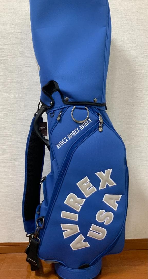 未使用【AVIREX】アビレックス ゴルフ キャディバッグ