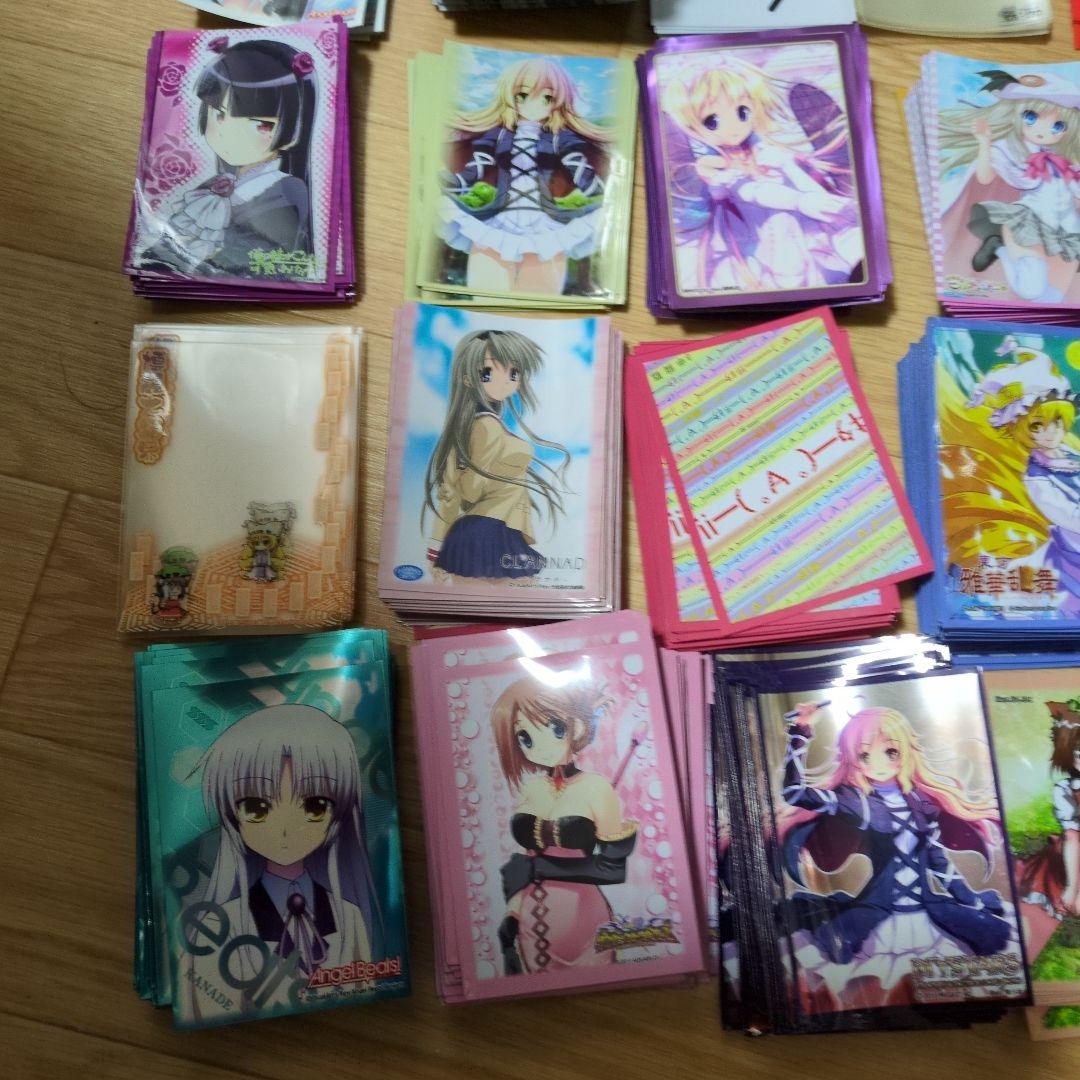 美少女系　カードボックス＆スリーブ1200枚　まとめ売り