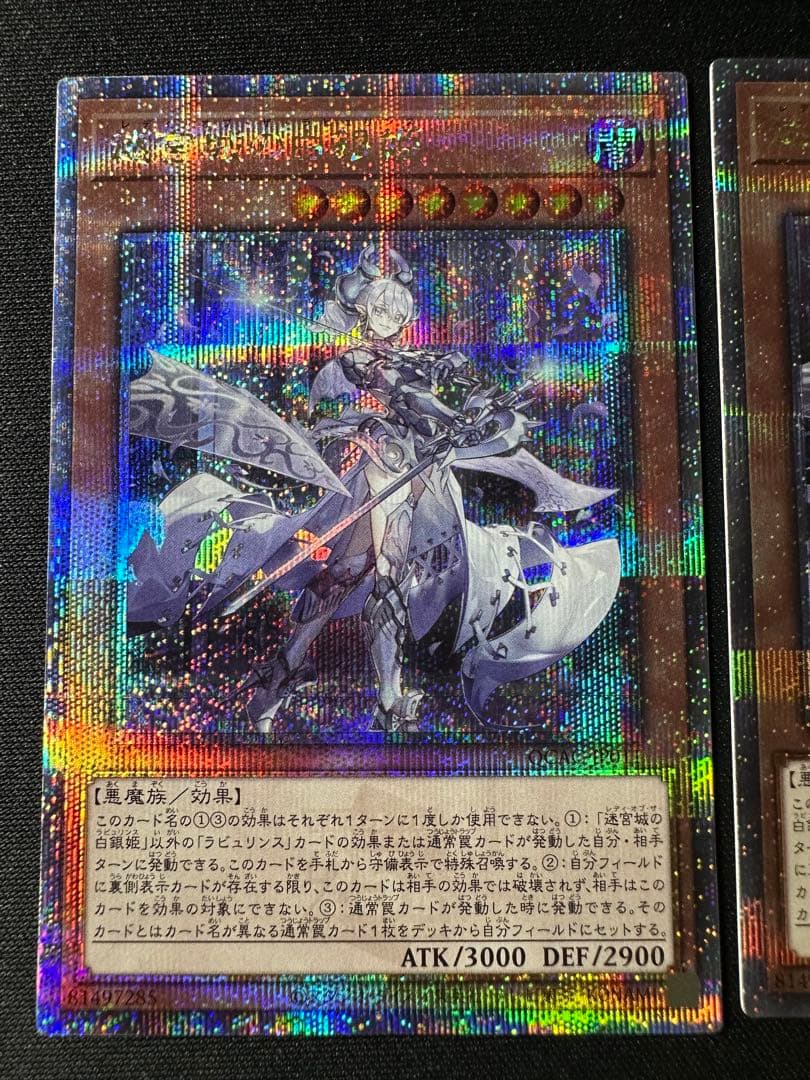 迷宮城の白銀姫 25th 3枚