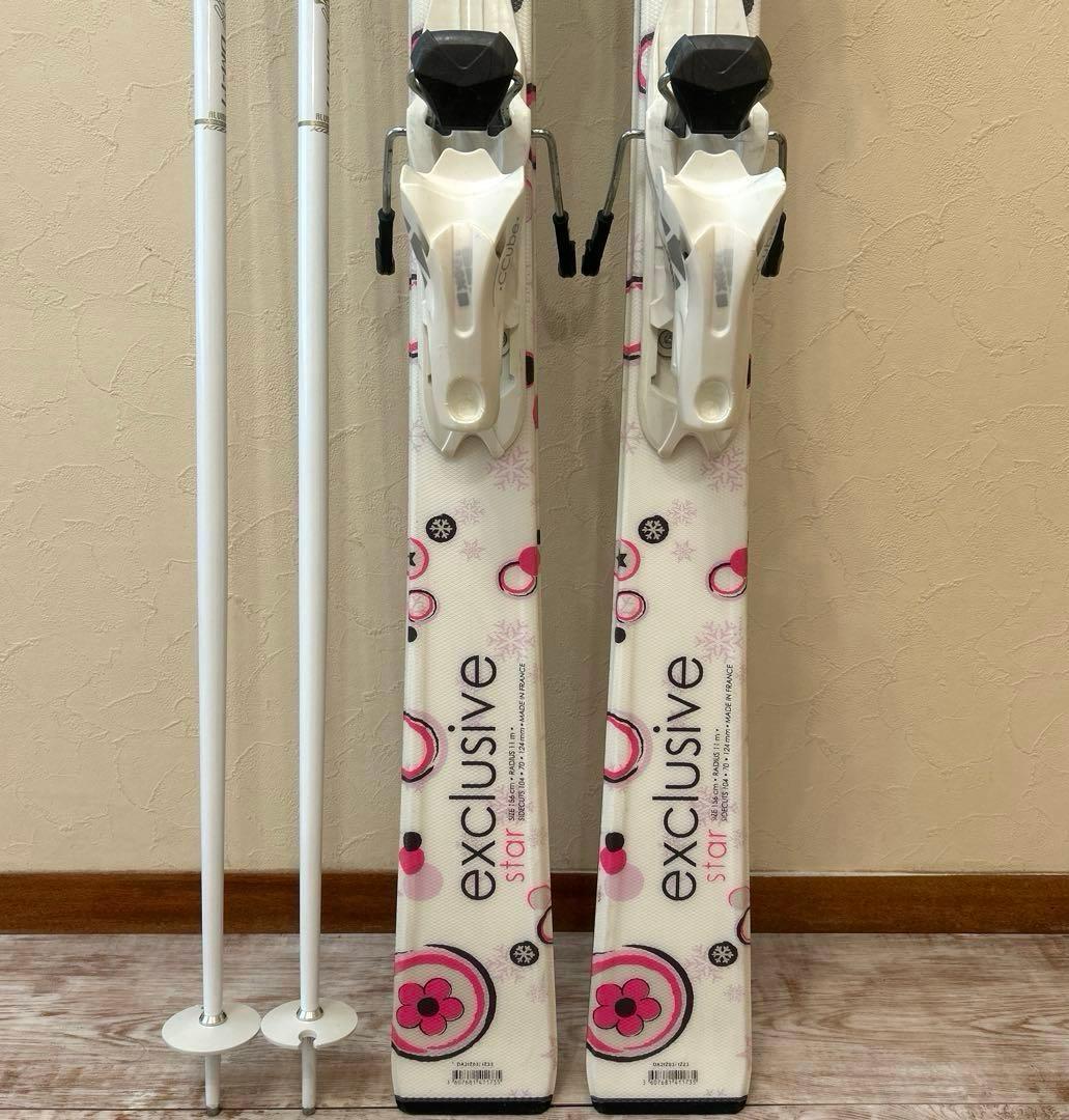 ◾️カービングスキーセット　板154㎝　ブーツ25㎝　女性用　レディース用