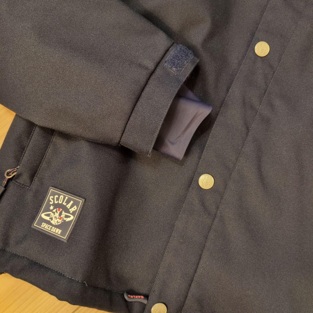 極美品！　スカラー　スノーウェア　上下セット　花柄　上L下S　スノーボード