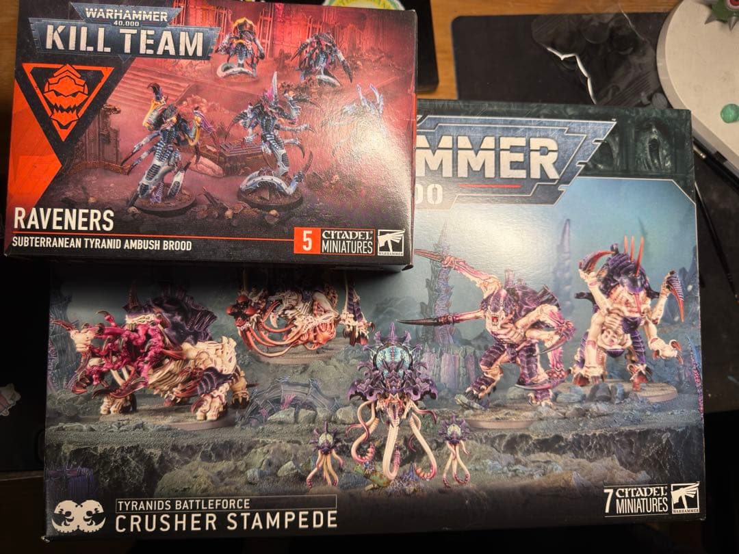 ウォーハンマー　バトルフォース　ティラニッド　破壊者の大暴走 セット