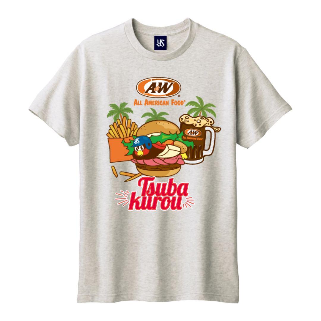 東京ヤクルトスワローズ×A&W コラボTシャツ2点