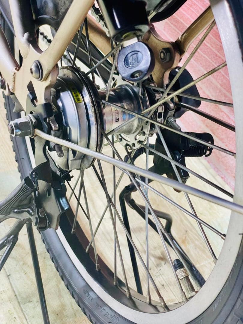 K2514 電動自転車ブリヂストン アンジェリーノ 子供乗せ 20インチ送料無料