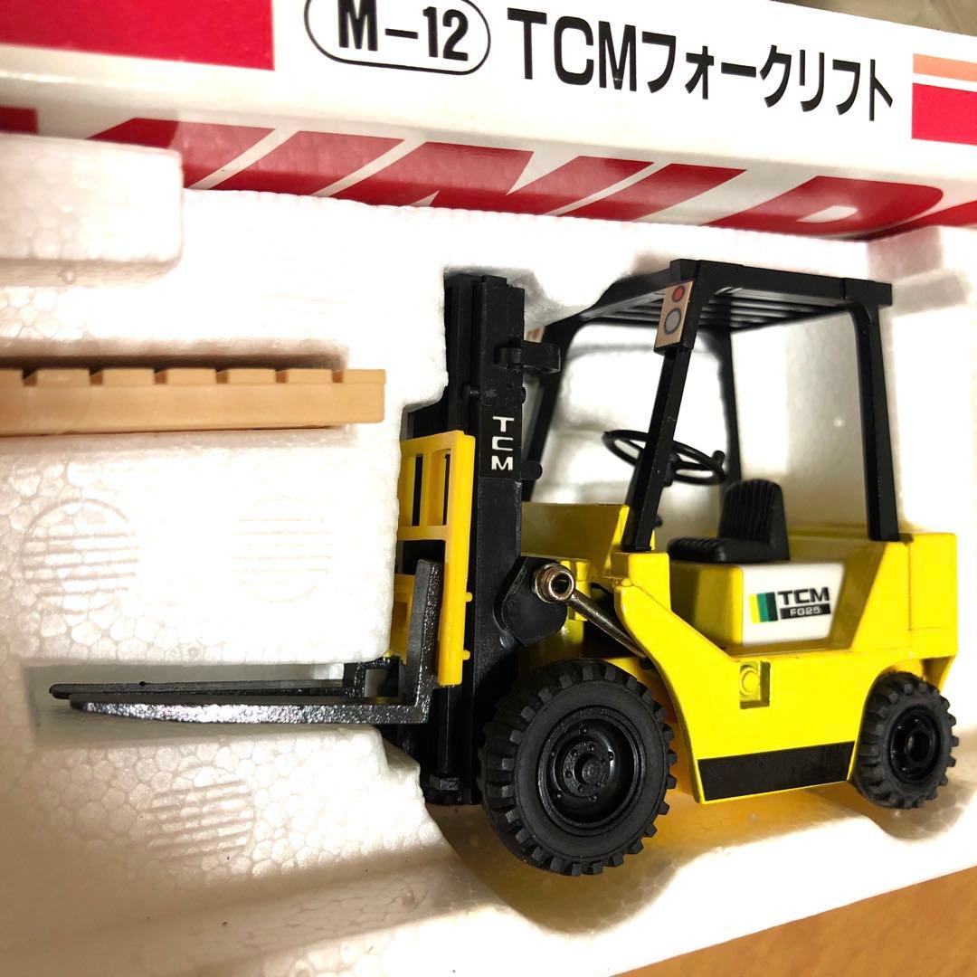シンセイ 1/50 TCMフォークリフト　はたらくなかま　ミニパワー