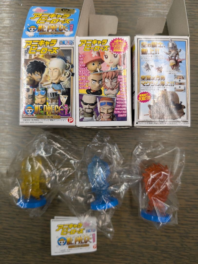 特典3種※未開封【エネル/ノーランド/カルガラ】ヒーローズ