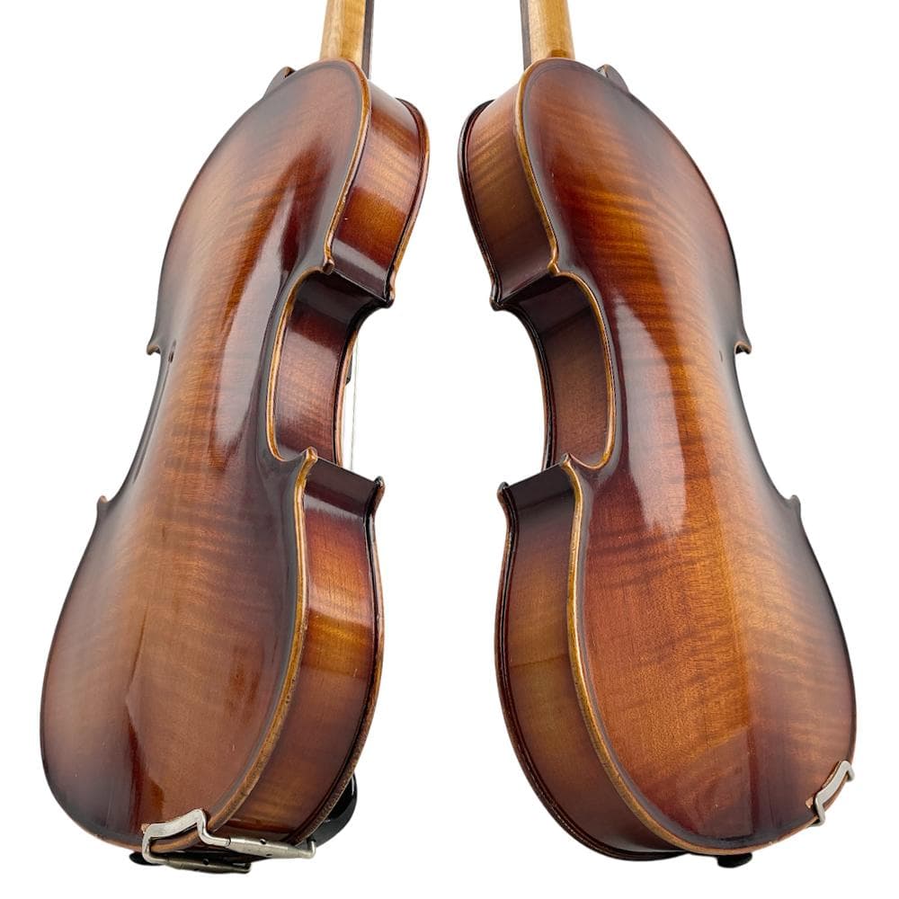 極美・虎杢●鈴木バイオリン●青ラベル 上位モデルNo.19 4/4 1960年代