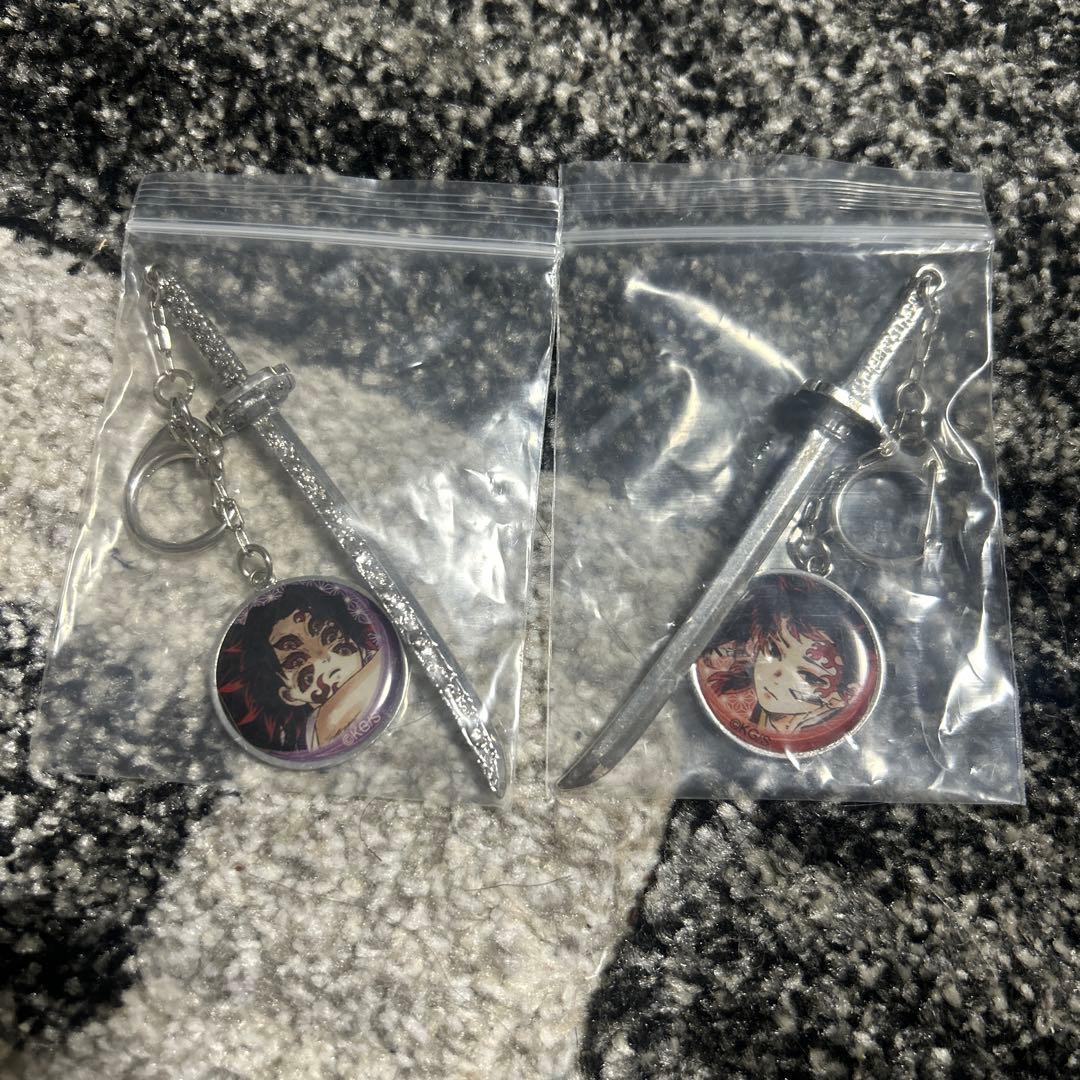 安部 本日限定値下 鬼滅の刃 コレクションチャームビッグ 継国縁壱 黒死牟