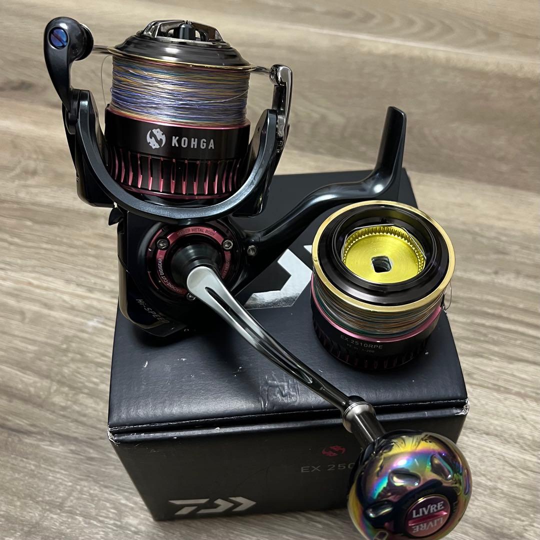 即決価格❗️紅牙 EX 2508RPE-H LIVRE IOS ダイワ 極美品