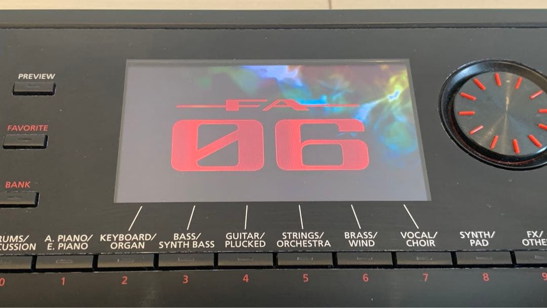 鍵盤楽器 Roland FA-06