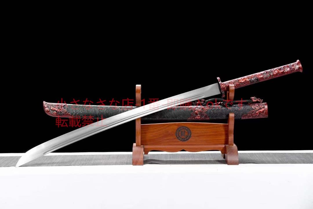 狂獅子戦刀 古兵器 武具　刀装具　日本刀　模造刀 居合刀 長尺