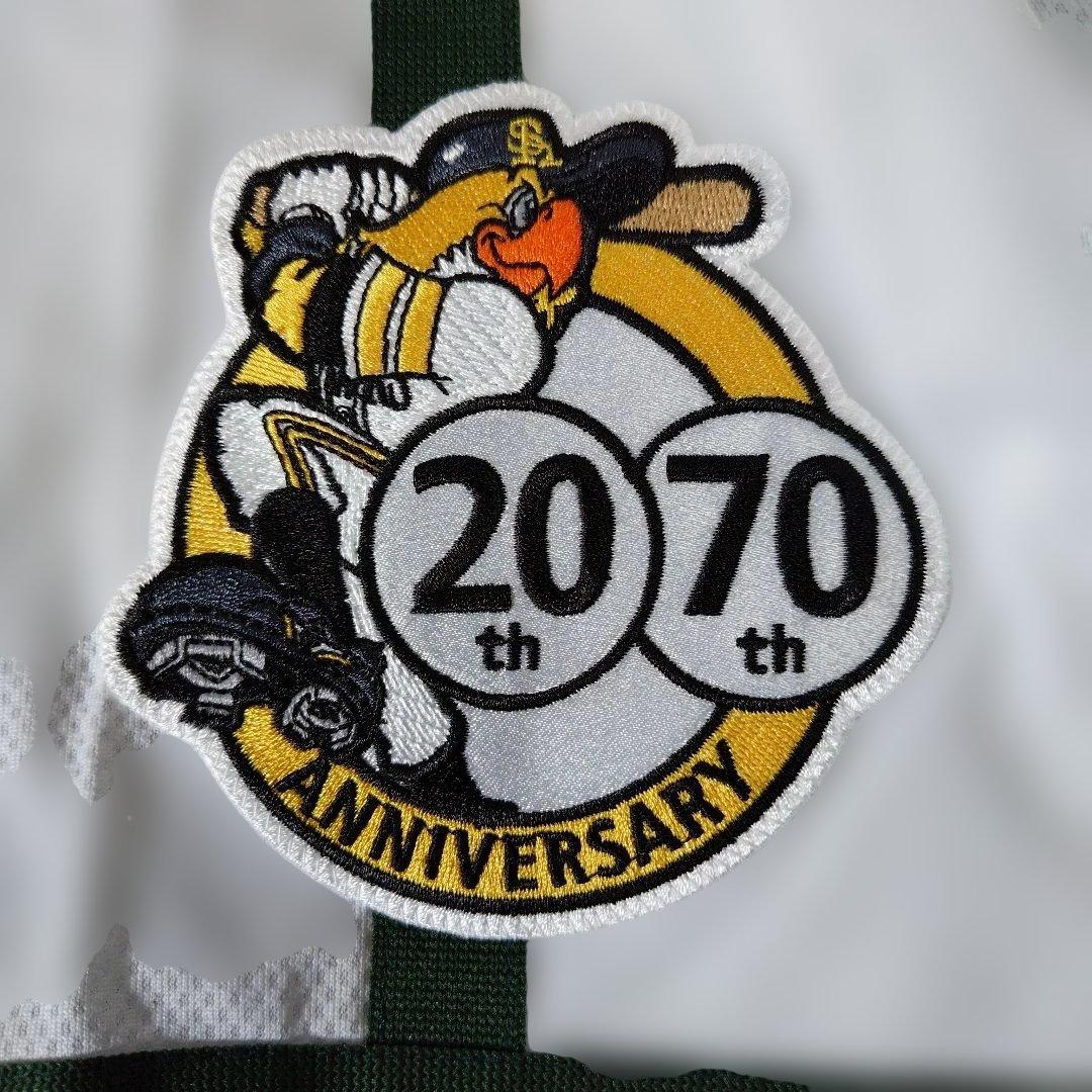 ソフトバンクホークス　中村晃選手　実使用　南海ホークス復刻ユニフォーム