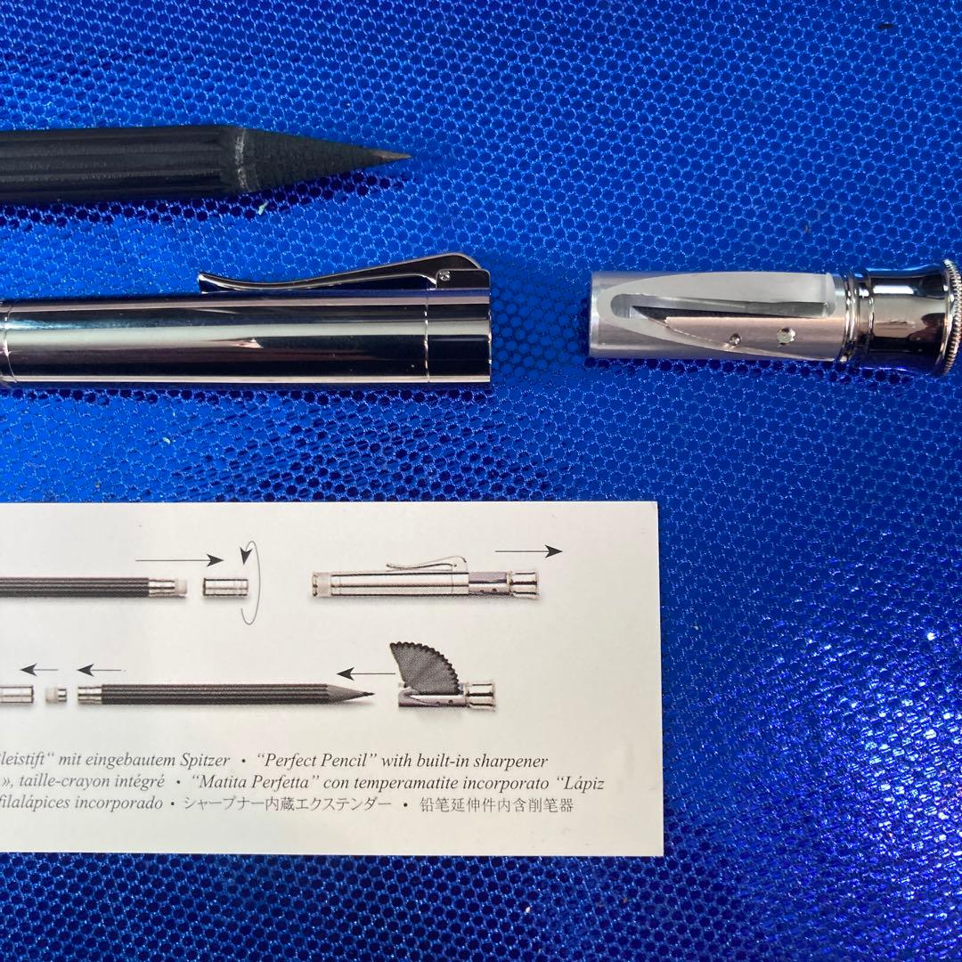 グラフ フォン ファーバーカステル　パーフェクトペンシル プラチナコーティング