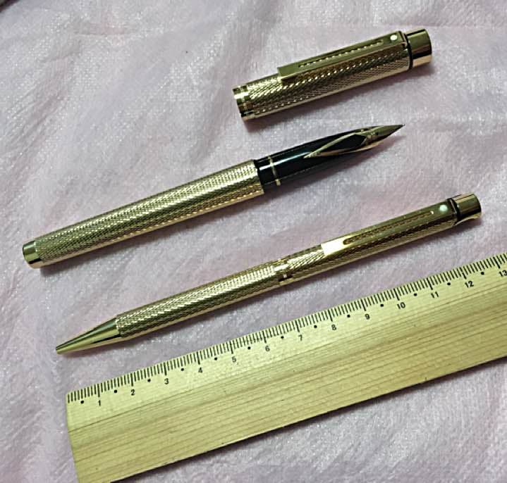 ビンテージ 未使用！ 14K シェファー 万年筆&ボールペン セット