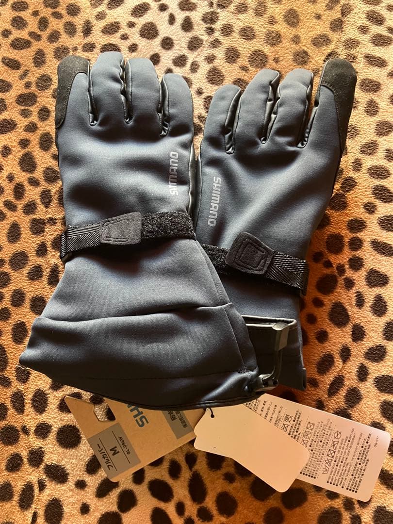 新品 シマノ 防水 防寒 グローブ エクストラホット ロング GL-086W M