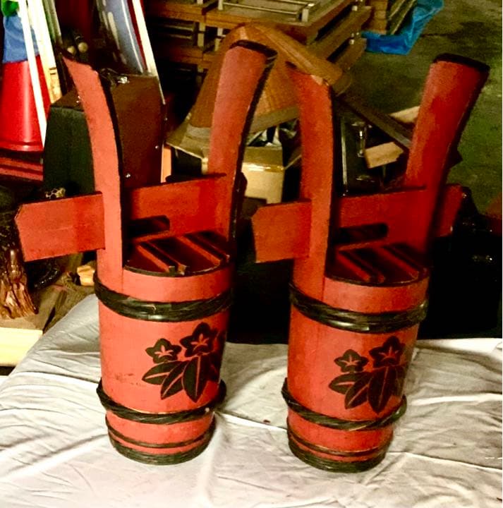 アンティーク　水桶