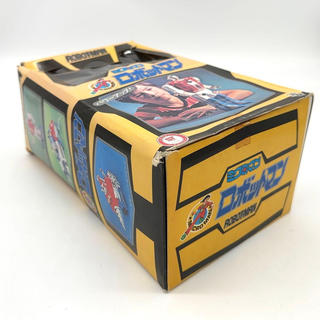 美品 TAKARA タカラ ミクロマン ロボットマン シール未使用