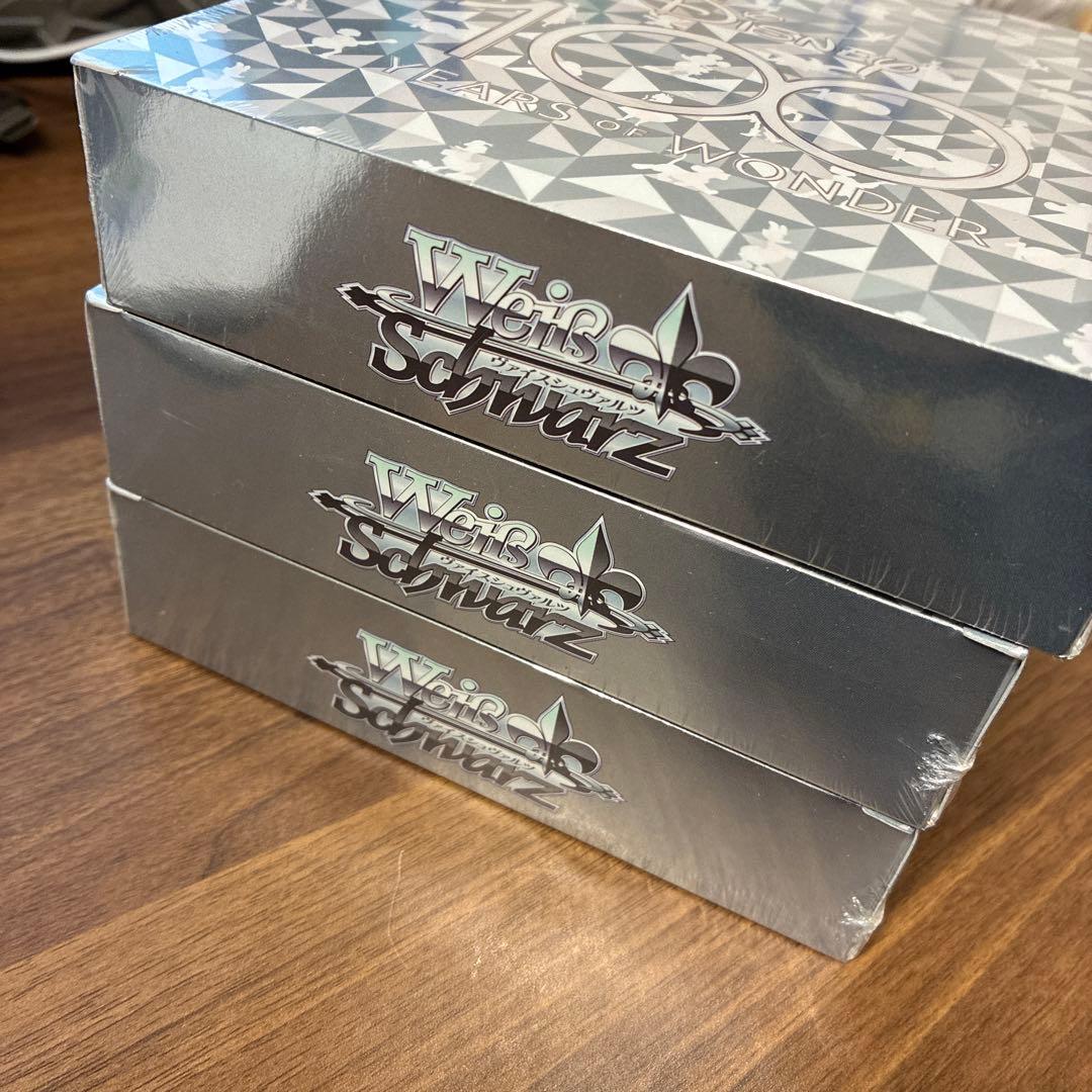 【初版】 ヴァイス Disney100 未開封BOX シュリンク付き　3ボックス