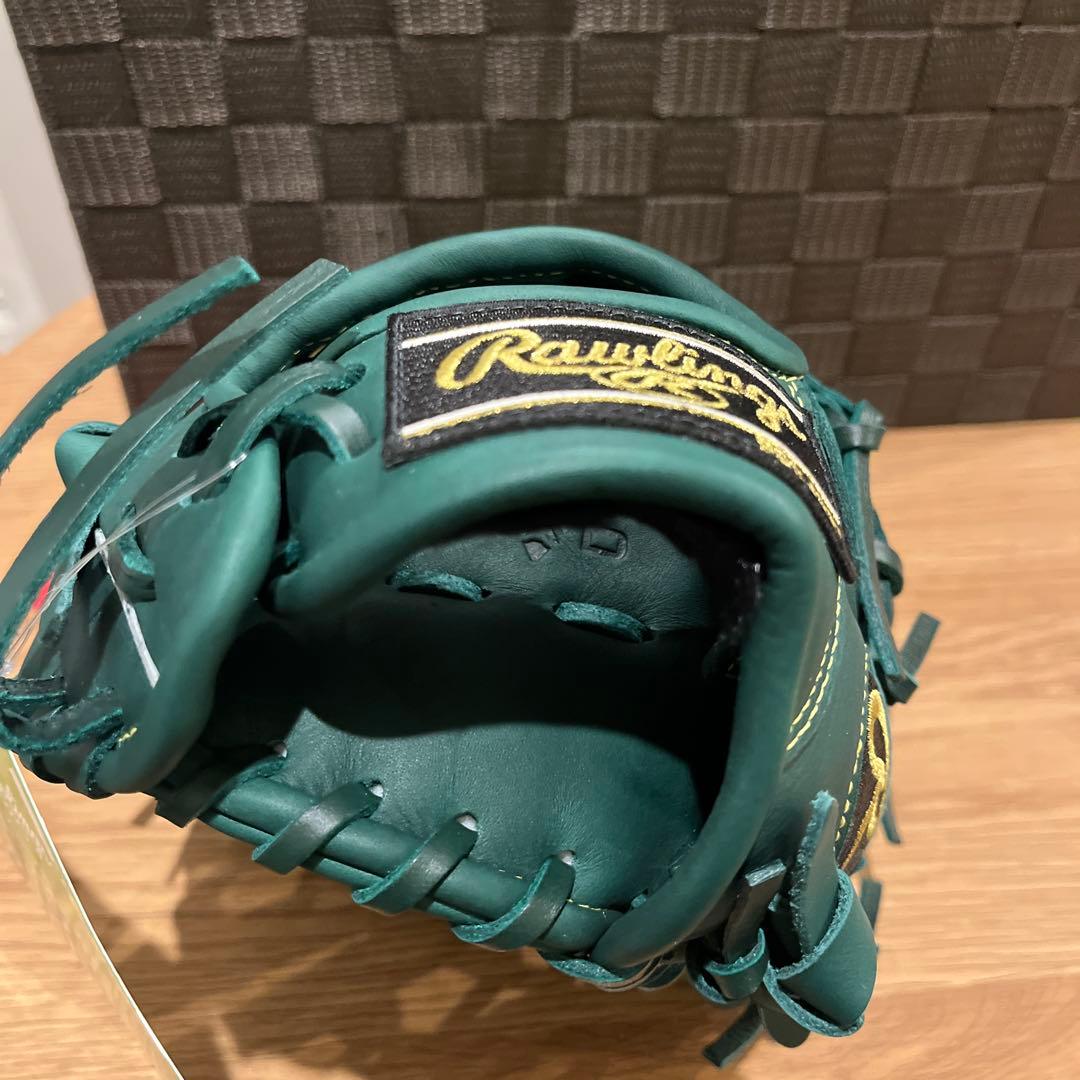 新品 値下げ中軟式少年用ローリングスJr.ハイパーテック ダークグリーン