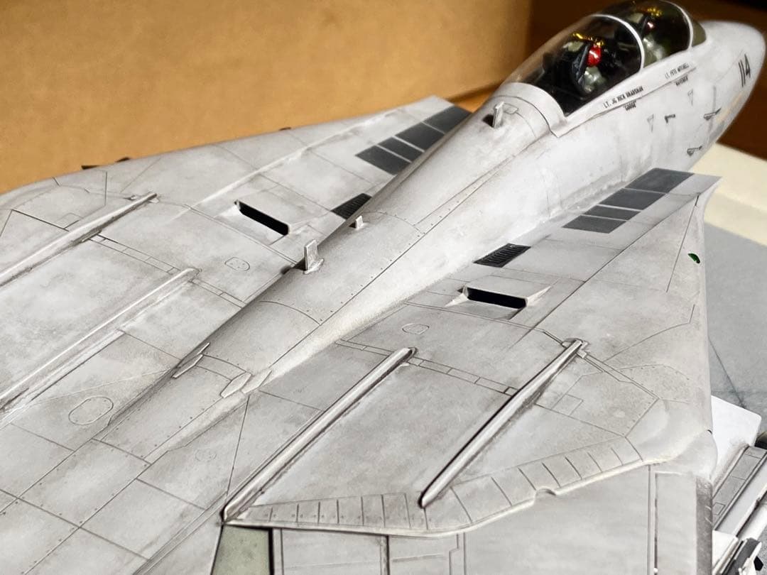 【鯛2024ページ】ハセガワ 1/48 F-14A マーヴェリック&グース