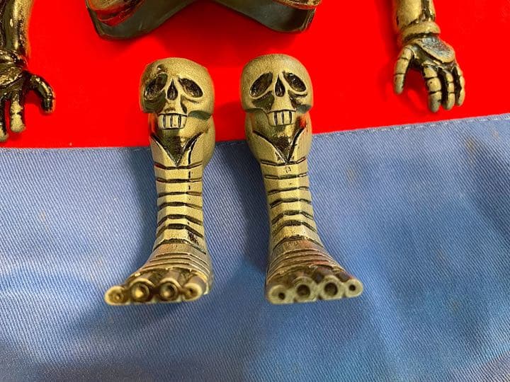 【当時物】キングワルダー1世 怪人セット　ドクロキング