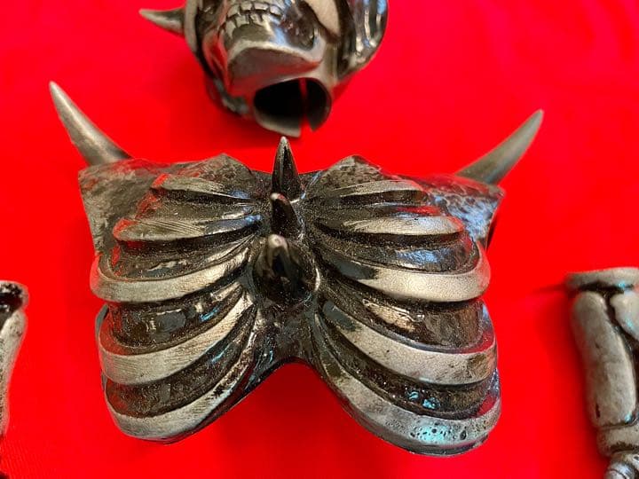 【当時物】キングワルダー1世 怪人セット　ドクロキング