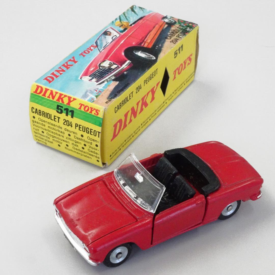 プジョー 204 カブリオレ - フランス ディンキートイズ #511