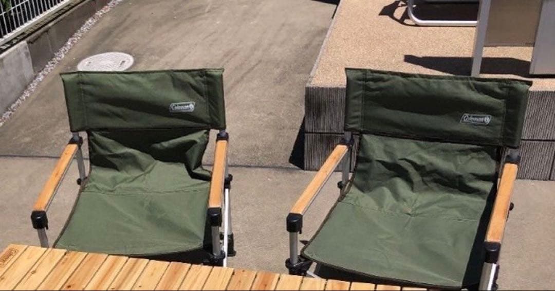 2脚セット♦︎Coleman コールマン 2WAY CAPTAIN CHAIR