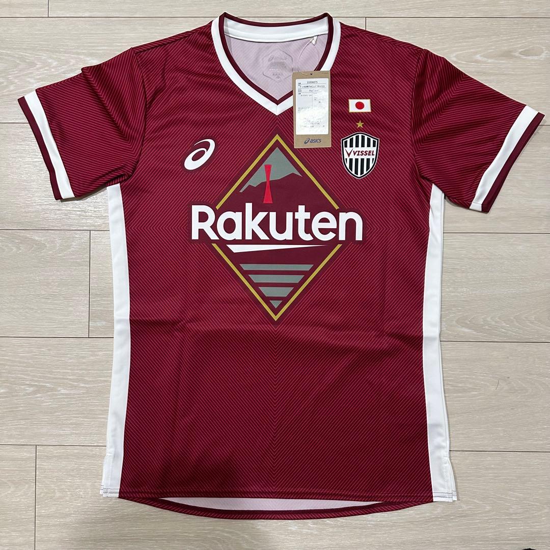 【未使用品】ヴィッセル神戸　ACLレプリカユニフォーム　藤本憲明サイン入り
