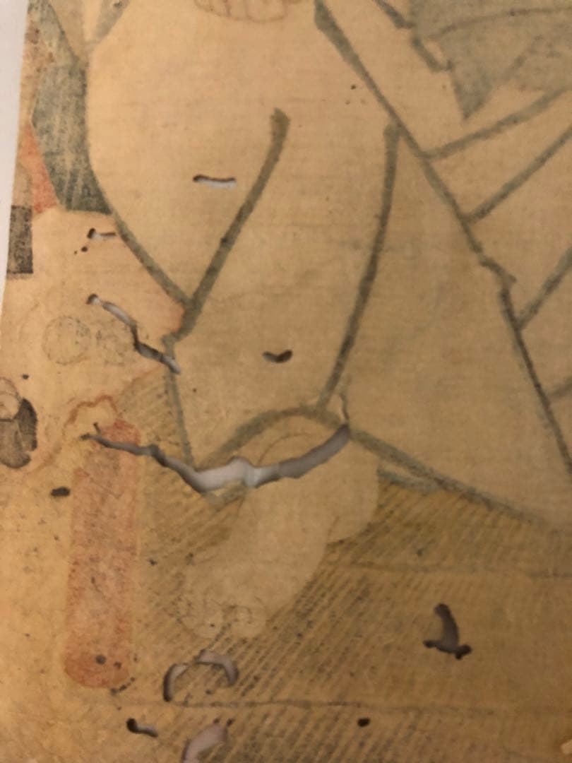 希少／真作　歌川国貞(4代目豊国)／「石川五右衛門」「一子五郎市」