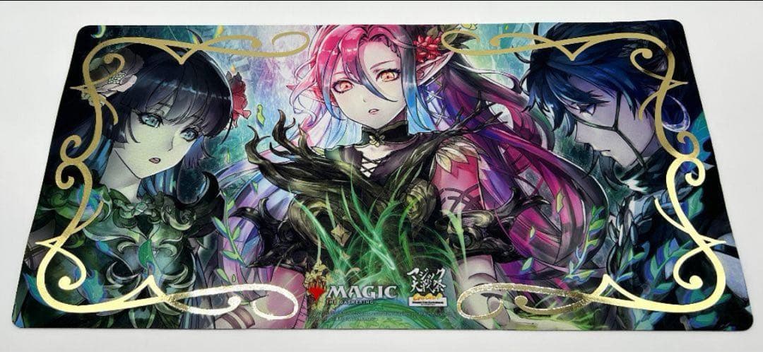 マジック大戦祭　ラノワールのエルフ　プレイマット 箔押し