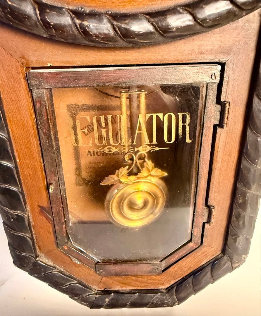 希少 AICHI TOKEI 愛知時計 アンティーク ゼンマイ式 レトロ