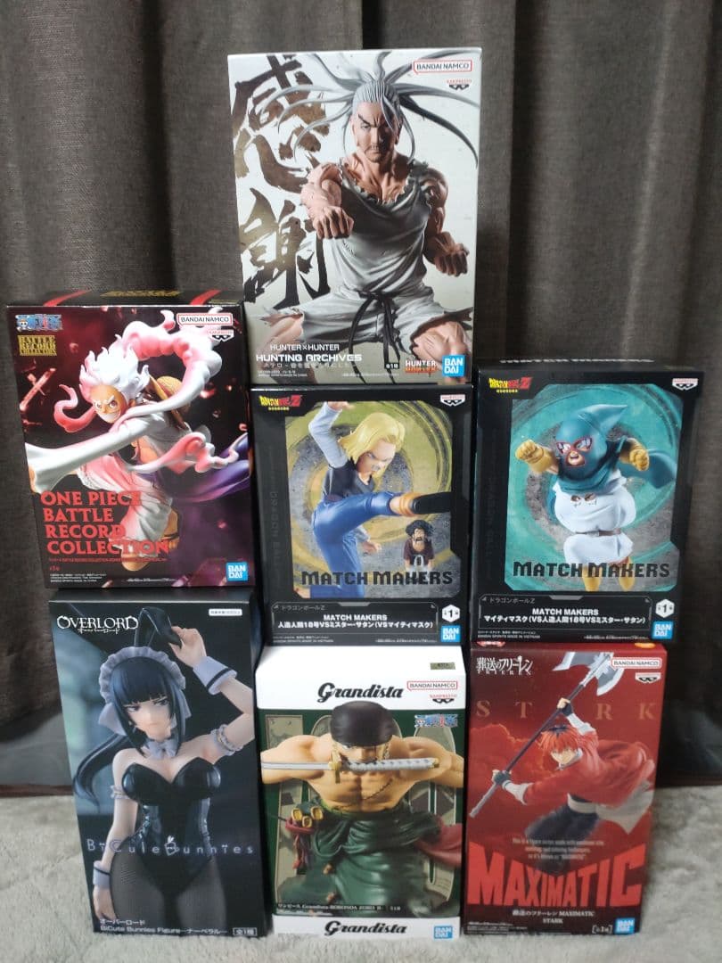 最新プライズフィギュア 7点セット　ワンピ　DB　HUNTER×HUNTER等