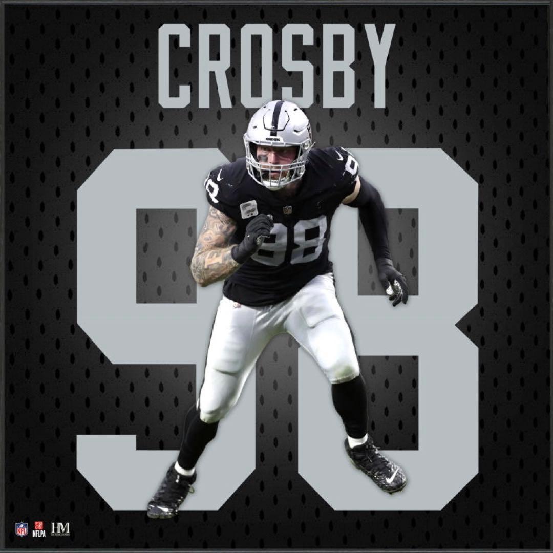 NFL レイダース マックスクロスビー ウェア