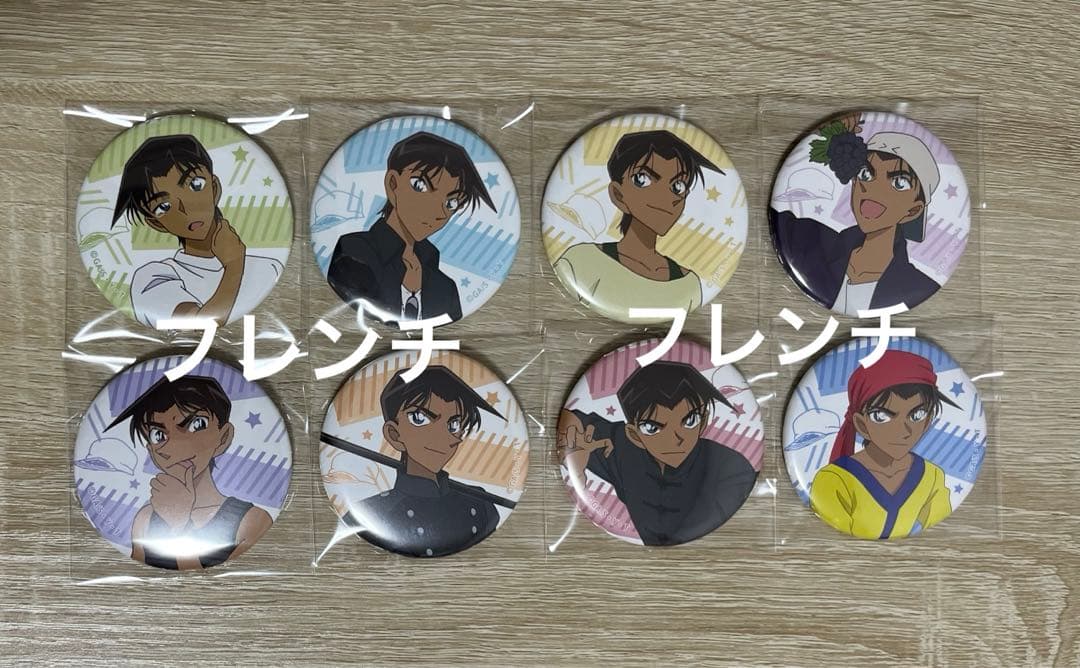 名探偵コナン キャラバッジコレクション B.平次がいっぱい　コンプリート