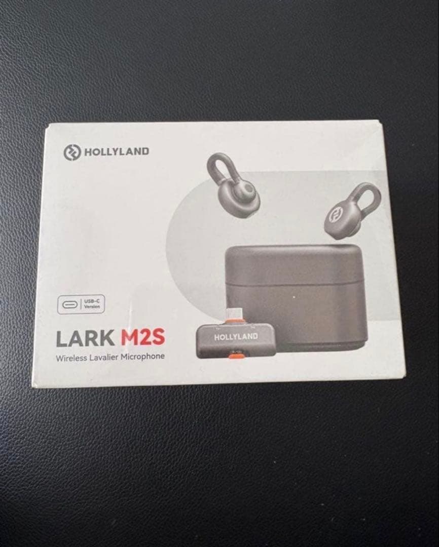 ピンマイク.USB-C【HOLLYLAND】LARK M2S/ワイヤレスマイク